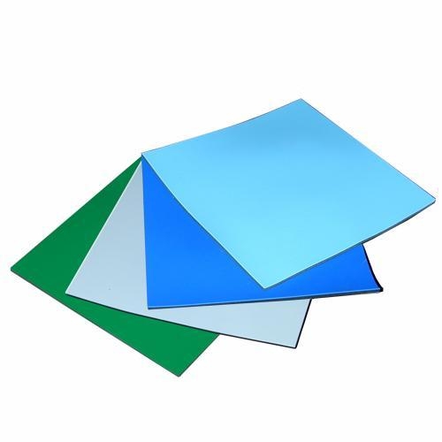 Transforming Technologies MT4530B Blue TwoLayer Rubber Table Mat, 30"x50'