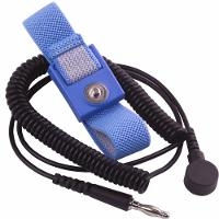 Wrist Strap Set 12  Cord 7mm Blue Band WB1744