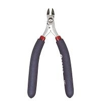 Medium Oval Head Razor Flush Cutter Carbon Steel with Long Ergonomic Handles 7113