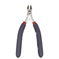 Med Oval Relieved Head Semi Flush Cutter Carbon Steel with Long Ergonomic Handles 7121