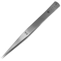 General Purpose Economy Tweezers Polished Finish  Medium Fine Tips AA S10
