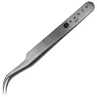 Mini Curved Tweezers w Fine Tips Polished Finish M7 SA