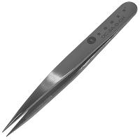 Mini General Purpose Tweezers Polished Finish  Sturdy Serrated Tips OC SA D CH