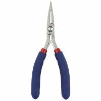 Flat Nose Pliers w Long Jaw Step Tips   Standard Handles P541