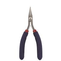 Flat Nose Pliers w Short Smooth Jaw  Wide Tips   Standard Handles P545