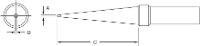  078  x  027  x 1  Long Screwdriver Tip ETL