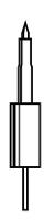  015  x 0 020  MT Series Conical Tip for MT302