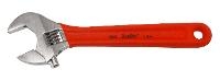 8  Chrome Adjustable Wrench with Red Cus 48CGV