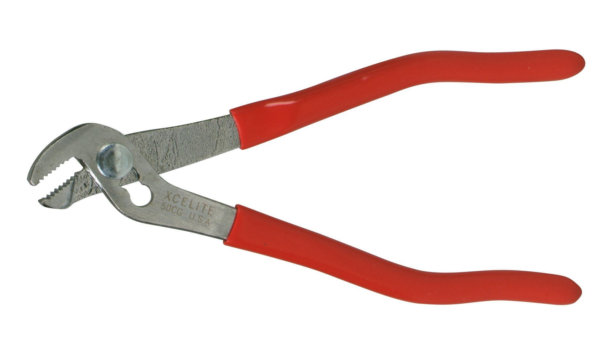 Xcelite 50CGV 5" Ignition Pliers with Red Cushion Grip