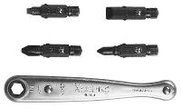 5 Piece Midget Ratchet Offset Screwdrive XL75VN